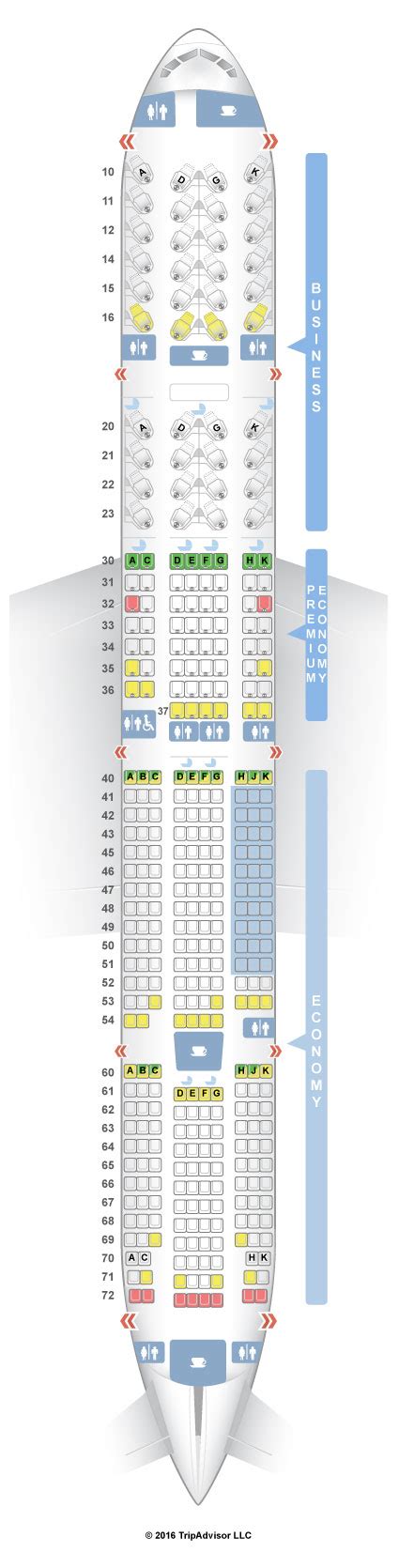 china airlines boeing 777-300er seat map|SeatGuru Seat Map Air China.
